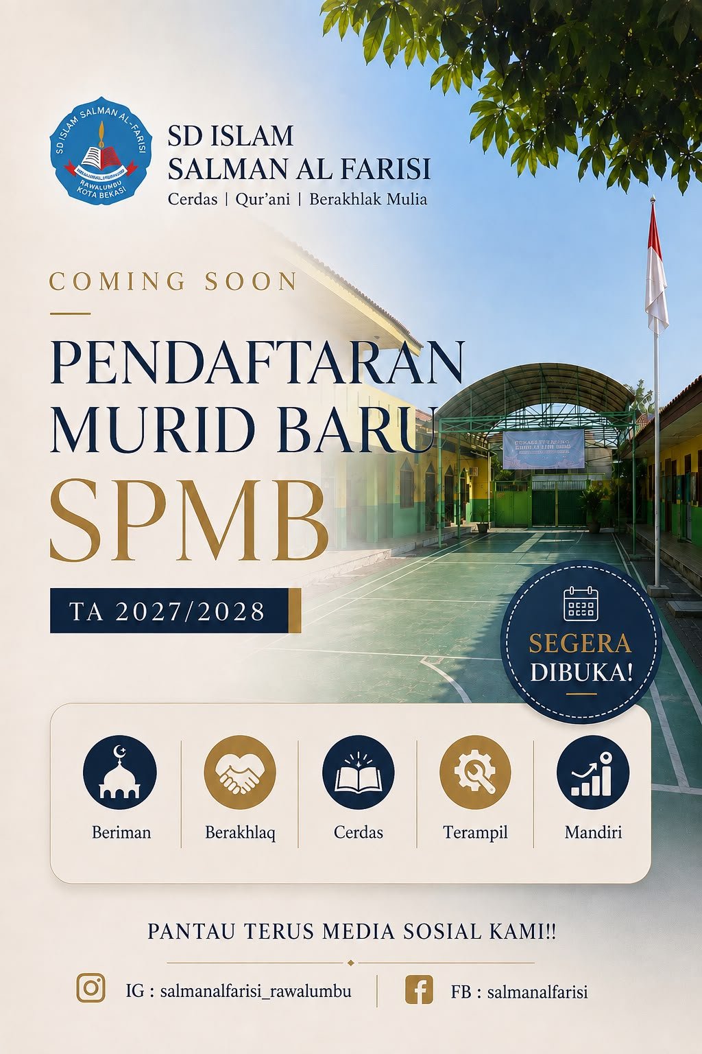 SPMB Sekolah 2027/2028 Akan Dibuka!